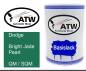 Preview: Dodge, Bright Jade Pearl, QM / SQM: 500ml Lackdose, von ATW Autoteile West.